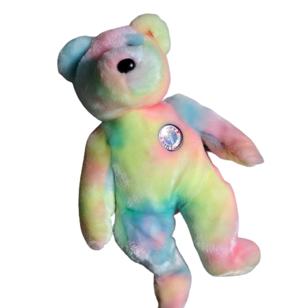 TY‎ Beanie Buddies Collection Happy Birthday Bear